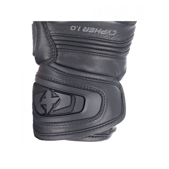 Oxford Cypher 1.0 Short Leather Motorcycle Glove at JTS Biker Clothing
